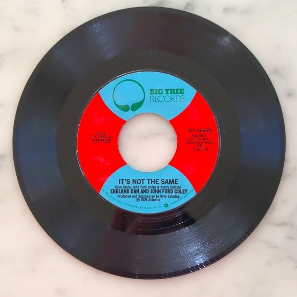 England Dan/John Ford Coley:I'd Really Love to See You Tonight/It's Not the Same - Picture 1 of 2